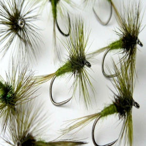 Caenis Olive Dry Fly Barbless